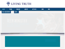 Tablet Screenshot of living-truth.org